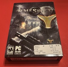 TimeShift PC DVD-ROM 2007 Sierra New Factory Sealed NOS Retail Box Price Sticker