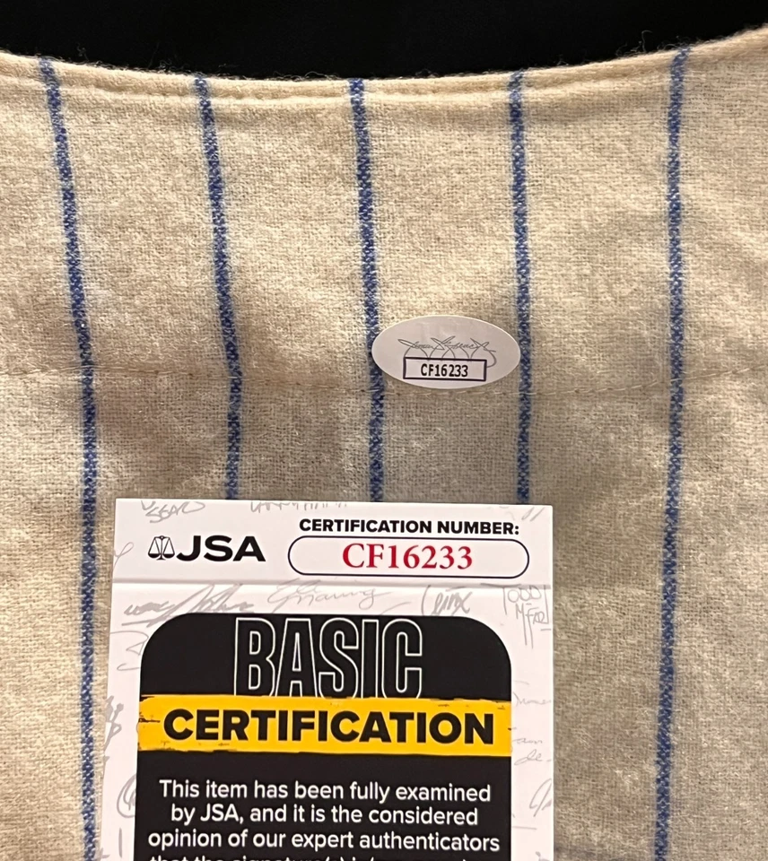 Camiseta deportiva firmada por Fergie Jenkins Mitchell & Ness Chicago Cubs talla 2XL CERTIFICADO DE AUTENTICIDAD JSA Foto 3 de 4