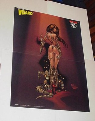 Witchblade Poster # 7 w/ Darklings from The Darkness by Keu Cha x