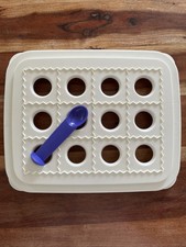 Tupperware Big Happy Snack Ravioli Maker - Form für Gefüllte Teigtaschen