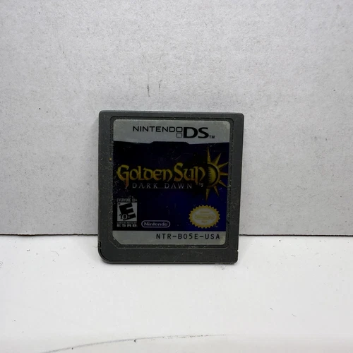 Golden Sun: Dark Dawn (Nintendo DS, 2010) authentic - Cart only - Tested