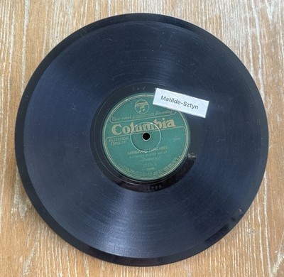 EUTERPE PORTO RICAN ORCH Aguinaldos populares / Alma sublime 78RPM Danza Hear