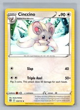 Carta Pokemon TCG Cinccino 125/172 Stelle Brillanti Non Holo Diamante Non Comune NM