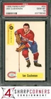 1958 PARKHURST #24 IAN CUSHENAN RC BLACK HAWKS POP 3 PSA 10