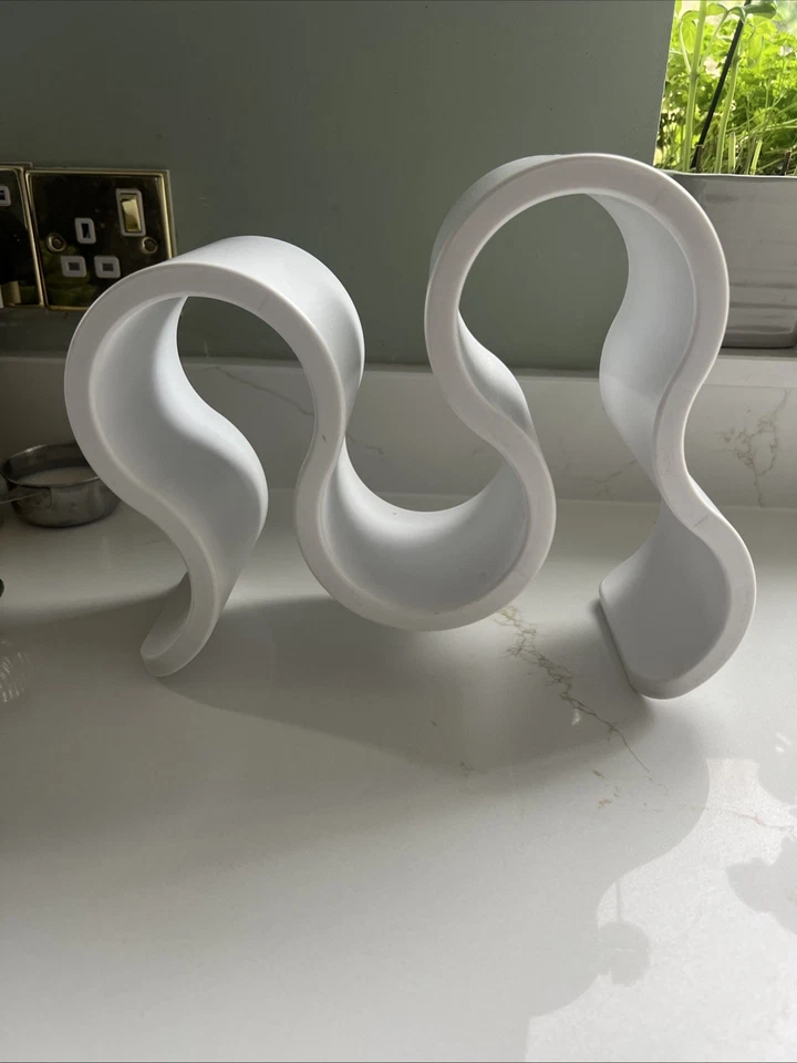 Koziol Wine Bottle Rack Koziol Thermoplastic Boa Bottle Rack White - Image 4 of 4