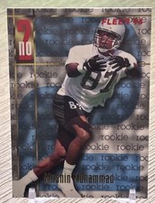 Fleer 1996 Muhsin Muhammad Rookie #172 Carolina Panthers NFL Football Card. rookie card picture