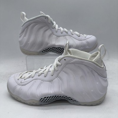 Nike Men's Size 8.5 Air Foamposite One (HJ5195 100) White Basketball Sneaker