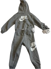 Nike Boys 2 Pc Set Size 4 Color Grey Heather Bag 1 