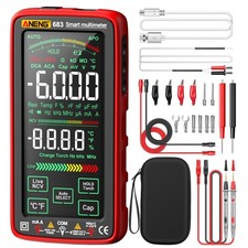 Aneng 683 Digital Multimeter True Rms Tester Usb-c Rechargeable Color Screen Aneng 683 Digital Multimeter True Rms Tester Usb-c Rechargeable Color Screen