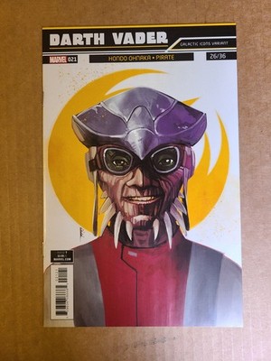 Star Wars Darth Vader #21 Marvel 2018 Hondo Ohnaka Galactic Icons Variant Cover