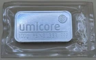 Umicore FEINSILBER 999 Fine 100g Silver Bar