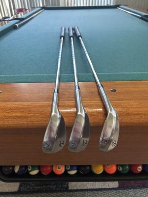 Takomo Skyforger 001 Wedges (52, 56, 60) - Jumbomax Ultralite Medium - KBS Wedge