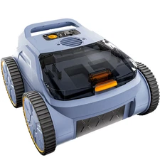 Robotic Pool Cleaner Cordless Automatic Vacuum Strong Suction for All Pools