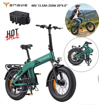 Engwe EP-2 Boost 3.0 Elektrofahrrad 250 W 48 V 13,5 Ah 20 x 4,0 '' Folding E-Bike