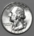 1954-D Washington Quarter -BU - #9977D
