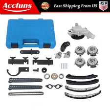 Water Pump Timing Chain Kit Cam Gear Tool For Land Rover Range Rover Sport 5.0L
