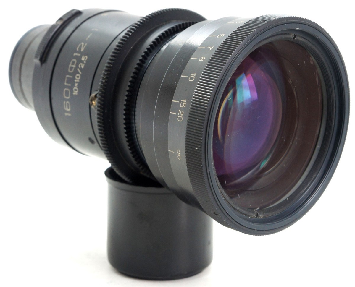 RARE USSR SOVIET LOMO 16OPF12-1 10-100mm Zoom Lens F2.5 Kinor 16