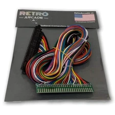 Full Jamma Extender Harness for your current JAMMA boards with coin, all 56 pins