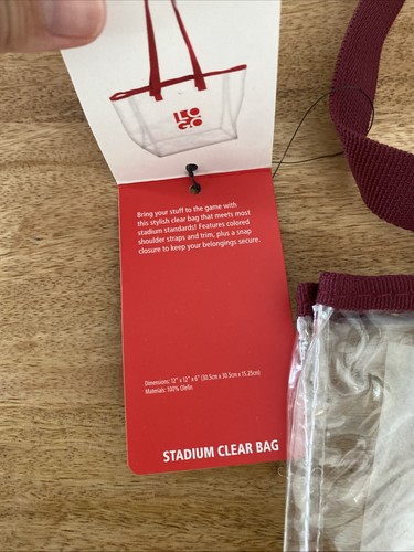 Borsa da stadio trasparente Texas A&M Aggies - Foto 2 di 4