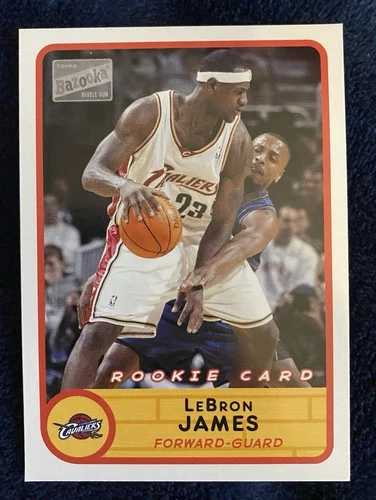 2003-04 LeBron James Bazooka  #223 White Jersey (RC)