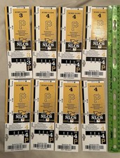 Phantom Tickets Lot 2013 NLCS National League Championship Pittsburgh Pirates