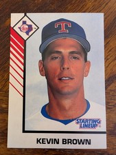 1993 Kenner Starting Lineup Cards #503389 Kevin Brown Portrait