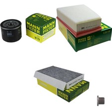 MANN-FILTER Inspektionspaket Filterset für Renault Megane III Grandtour 1.4 TCe