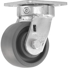 GRAINGER APPROVED CDP-G-38 Plate Caster,Swivel,Nylon,5 5/8"H 45XA96