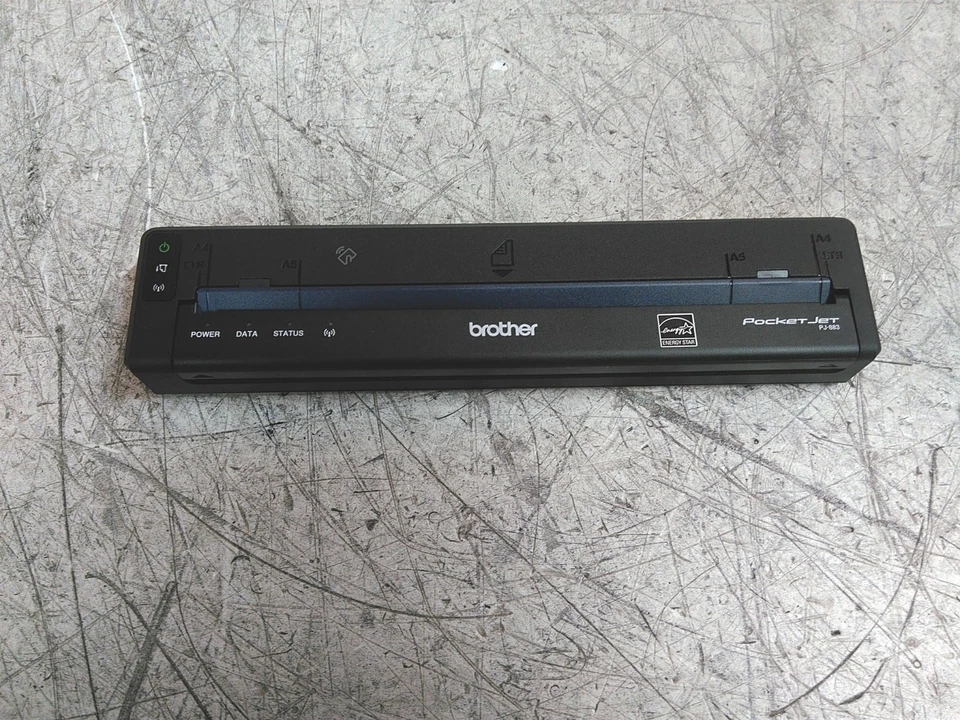 Does Not Print Brother PocketJet PJ-883 Printer w/ Rugged Roll Case AS-IS - Image 3 of 4