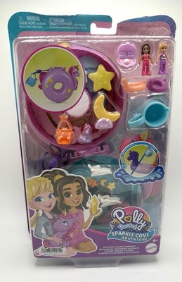 Polly Pocket Sparkle Cove Adventure - Unicorn Floatie Color Change Compact HKV34