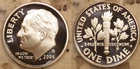 2008 S DCAM PROOF SILVER Roosevelt Dime! 90% Silver US Coin 498