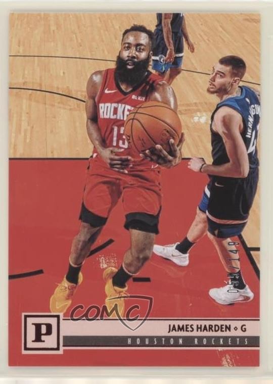 2019-20 Panini Chronicles Panini Red 55/149 James Harden #131 0ad