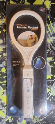 Wii Sports Tennis Racket Attachment - Game Fury iconcepts - NEW SEALED NIP Rare