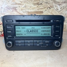 VW TOURAN 1T (MK1) GOLF 1K MK5 RCD 300 CD PLAYER STEREO 1K0035186J CODE WORKING