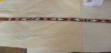 34 INCH WAIST buckle belt NATIVE AMERICAN INDIAN HAND BEADED THUNDERBIRDS