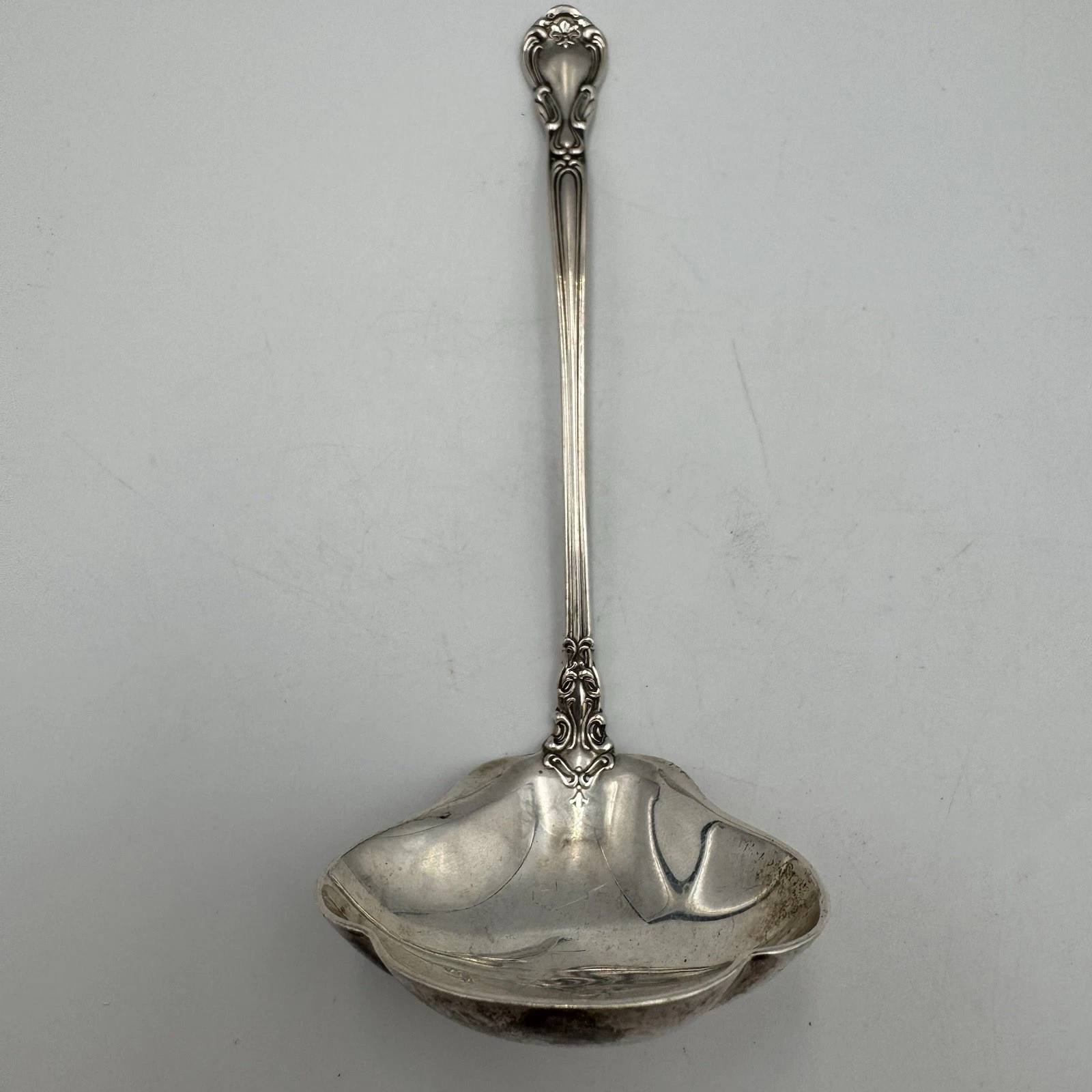 Pat. 1895 Sterling Silver 925 Ladle 5.25in Souvenir Spoon 31.9g