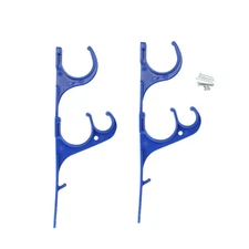 Northlight 2 Blue Pole Vacuum Hose Pool Accessory Hangers 12.75"