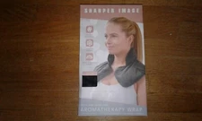 SHARPER IMAGE NECK & SHOULDER AROMATHERAPY WRAP new old stock