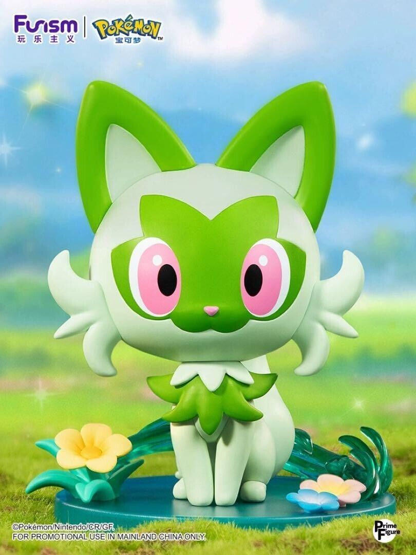 Funism Pokemon Figure Sprigatito China Limited Prime Figure Funism Pokemon Figure Sprigatito China Limited Prime Figure