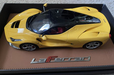 BBR 1:18 Ferrari LaFerrari Yellow Deluxe Edition #3 of 10 RARE NIB w/Base &Cover