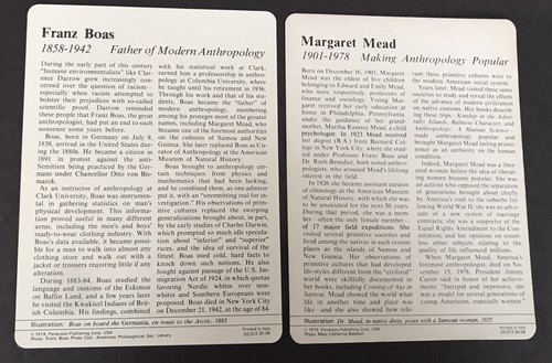 Father of Anthropology & Margret Mead Panarizon Story of America Collector Cds - Picture 2 of 2