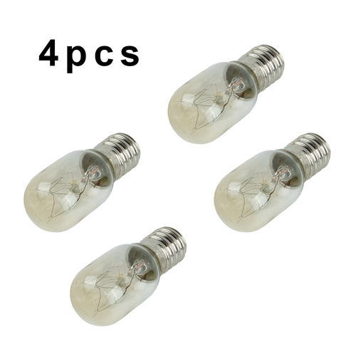 1/4/8pcs 220-240V E14 T20 Bombilla Lámpara Sal 15W Nevera Horno Bombillas - Imagen 3 de 56