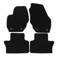 Velour FußMatten Automatten FüR Volvo XC70 2007-2016 4-Tlg Schwarz