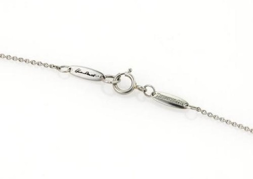 Tiffany & Co. Platinum Elsa Peretti Pisces Zodiac Necklace Pendant - Picture 12 of 12