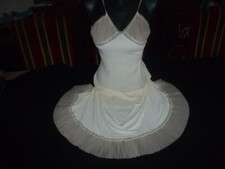 jolie combinaison & fond de robe vintage jolie dentelleT44 fait 40/42 reF 19MKO