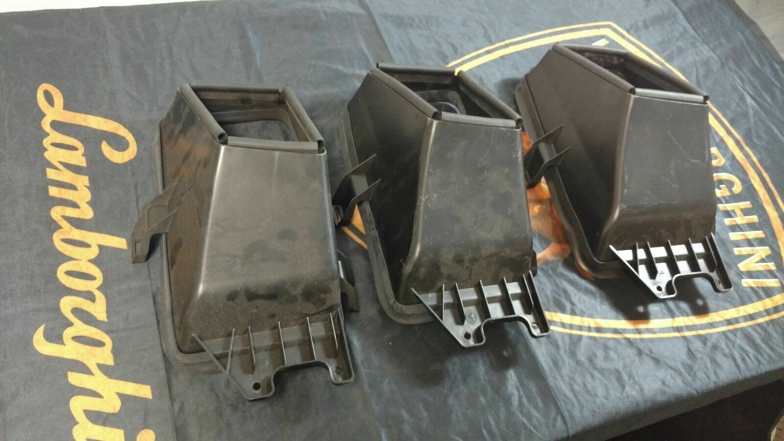 LAMBORGHINI HURACAN LP610 DRIVER LEFT AIR GUIDE AIR DUCT ELEMENT OEM 4T0121694