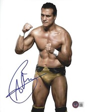 Alberto Del Rio Signed 8x10 Photo BAS COA WWE Lucha Libre AAA CMLL Impact Auto'd