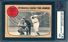 1968 TOPPS OPC O PEE CHEE #156 World Series Rico Petrocelli KSA 7.5 NM + Red sox