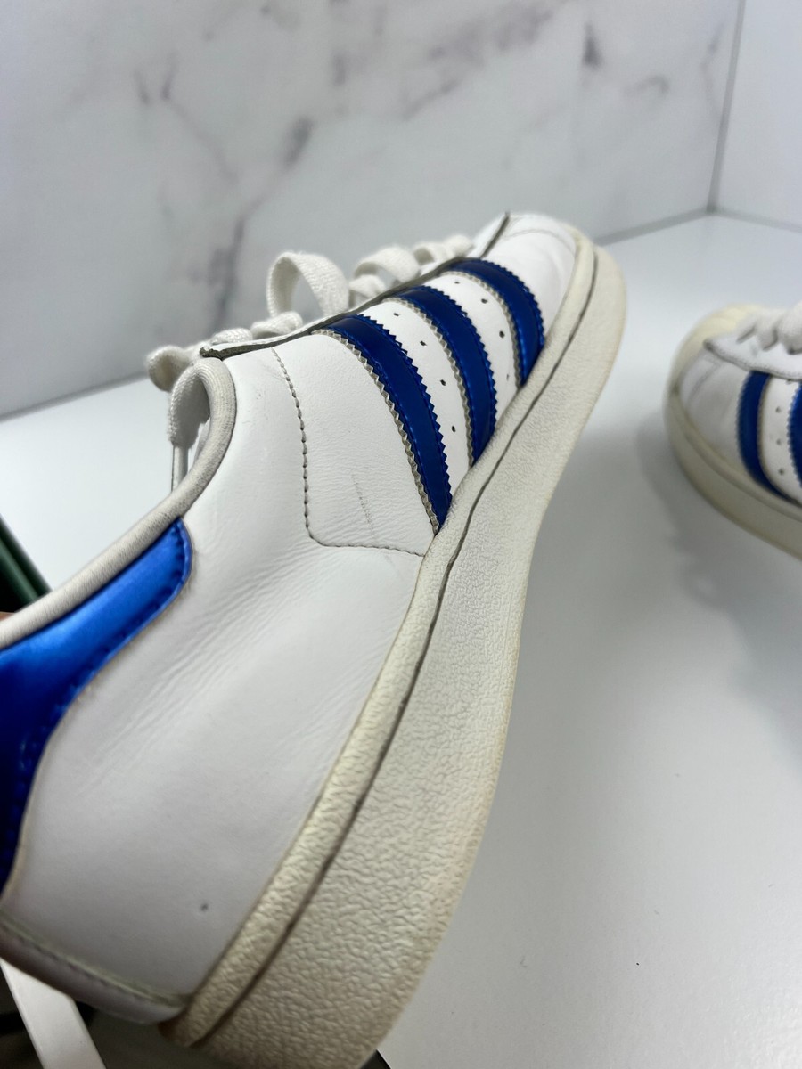 adidas gazelle silver green womens EUC Mens ADIDAS Mesh Sneaker Trainer Athletic Shoe Leather 789002 WHIT –  Psychotic Leopard main image 0