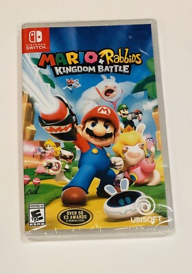 Mario + Rabbids Kingdom Battle Nintendo Switch 2017 BRAND NEW Ships Fast